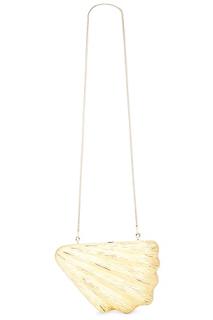 Saline Fan Shaped Evening Clutch Emm Kuo