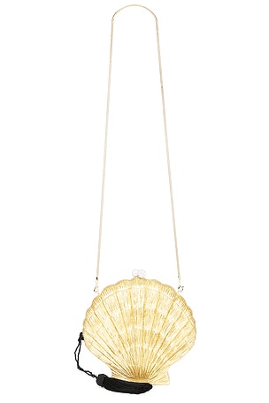 Le Sirenuse Scallop Seashell Evening Clutch Emm Kuo
