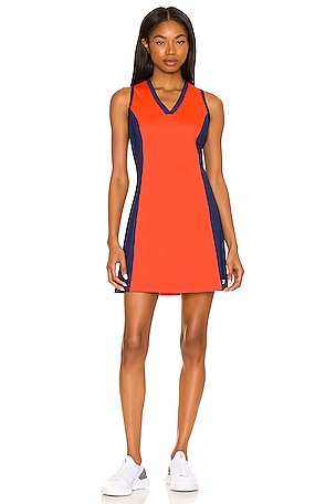 Eleven by Venus Williams Walk The Line Dress in Cherry