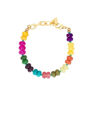 Elizabeth Cole Hattie Bracelet in Pink,Yellow