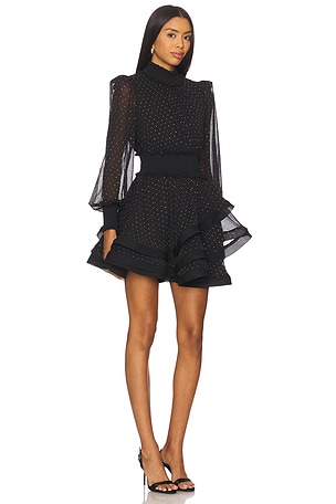 ELLIATT Moss Mini Dress in Black