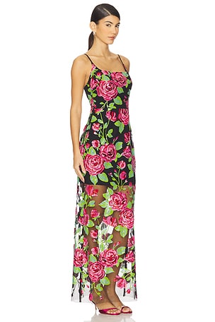 ELLIATT Lyra Gown in Black. Size XS. Also