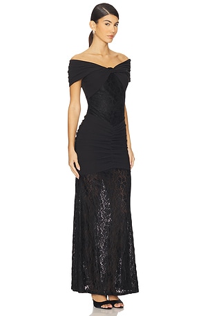ELLIATT Valencia Gown in Black