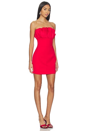 ELLIATT Yasmine Mini Dress in Red