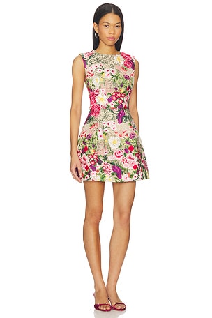 ELLIATT Flora Mini Dress in Pink. Size XS. Also