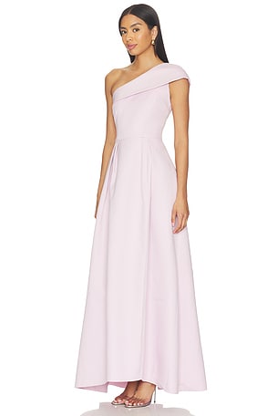 ELLIATT Saphine One-shoulder Gown in Lavender. Size XS. Also
