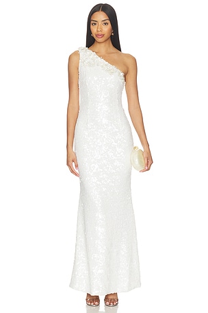 Alessia One Shoulder Gown ELLIATT