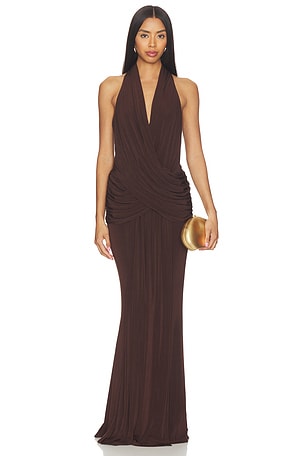 Simone Cowl Neck Gown ELLIATT