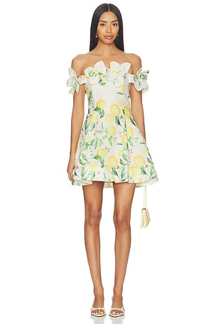Hana Off The Shoulder Mini Dress ELLIATT