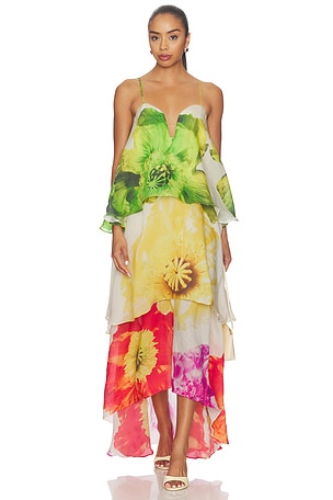 Lilia Tiered Gown ELLIATT