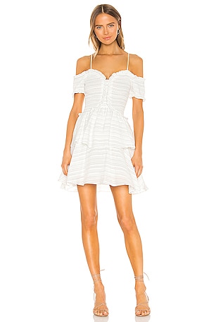 ELLIATT Lavinia Dress in White | REVOLVE