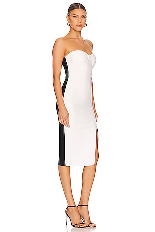 ELLIATT Grato Dress in White, Black