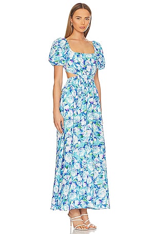 ELLIATT Peggy Maxi Dress in Blue