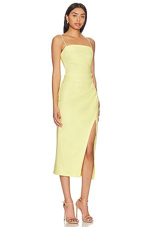 ELLIATT Hermes Dress in Lemon