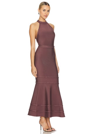 ELLIATT Renewal Dress in Chocolate