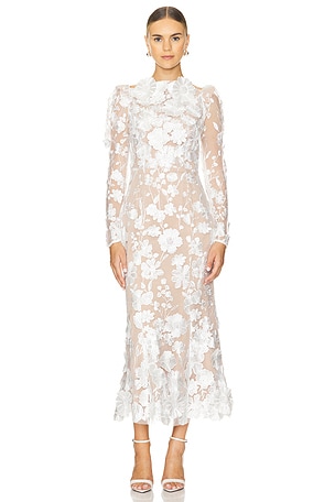 Alexis Luxe Dress in White Lace REVOLVE