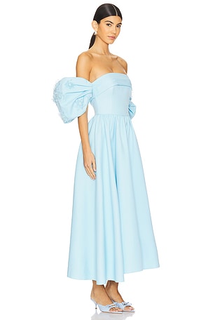 ELLIATT Destiny Midi Dress in Baby Blue