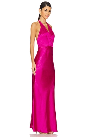 ELLIATT Aria Maxi Dress in Fuchsia