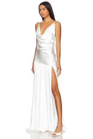 ELLIATT Clementine Maxi Dress in Ivory