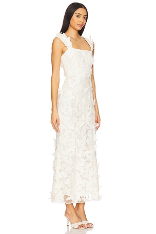 ELLIATT Elliatt vestido midi scarlett en color crema talla XS en Crema - Cream