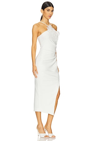 ELLIATT Janelle Midi Dress in White