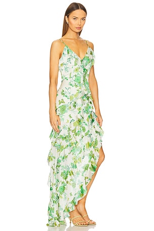 ELLIATT ROBE MAXI TESS in Green