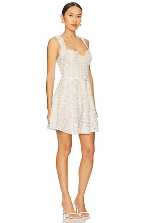 ELLIATT Cali Corset Mini Dress in Ivory
