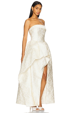 ELLIATT Galadirel Gown in Ivory. Size XS. Also