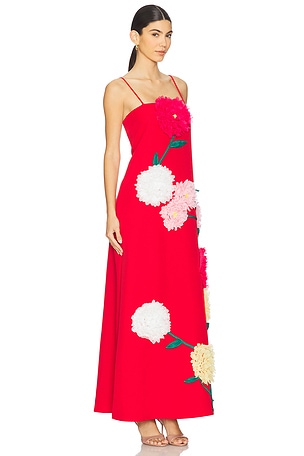 ELLIATT Buttercup Maxi Dress in Red