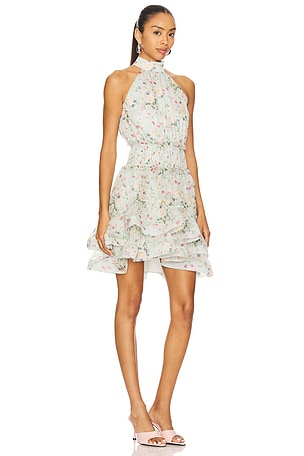 ELLIATT Milena Mini Dress in Sage