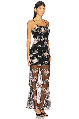 ELLIATT Edith Maxi Dress in Black