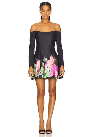 Azelie Off Shoulder Mini Dress ELLIATT