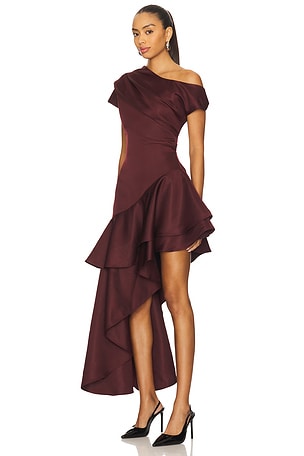 ELLIATT Livia Gown in Burgundy
