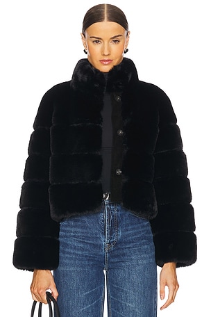 Dylan Faux Fur Jacket ELLIATT