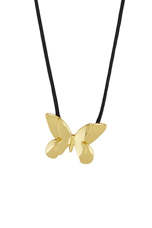 EMMA PILLS She's Pretty Rope Necklace in Metallic Gold