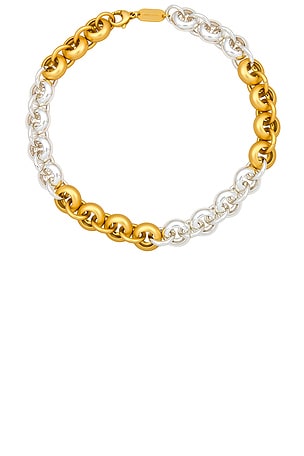 Lucien Two Tone Necklace EMMA PILLS