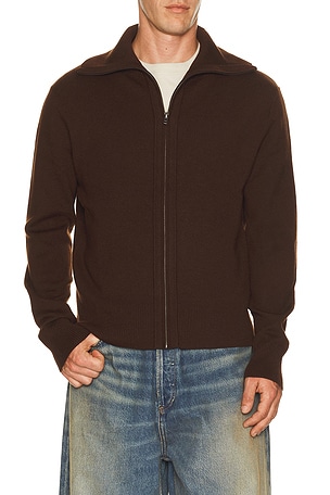 Knit Zip Up Jacket Entire Studios