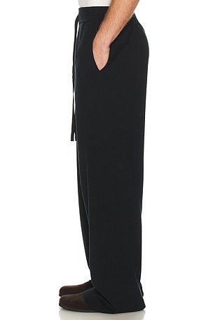 Entire Studios PANTALON STRAIGHT LEG en Noir