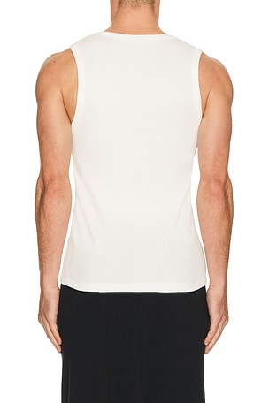 Entire Studios Rib Tank in White
