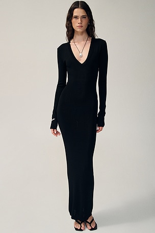 V Neck Dress Entire Studios