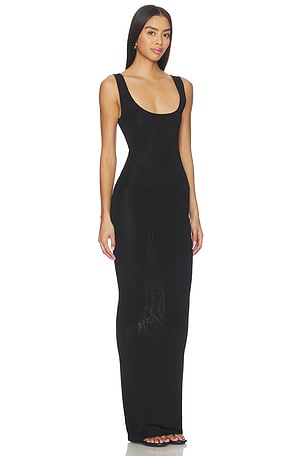 Entire Studios Square Neck Dress in Black. Size XXS. Also