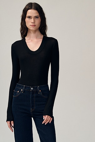 Circle Neck Bodysuit Entire Studios