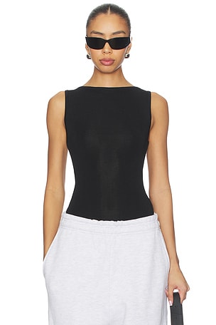 BOAT NECK ボディスーツ Entire Studios