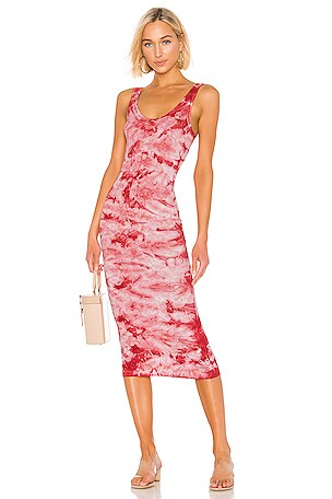 enza costa silk rib tank dress Dimension Tank Dress