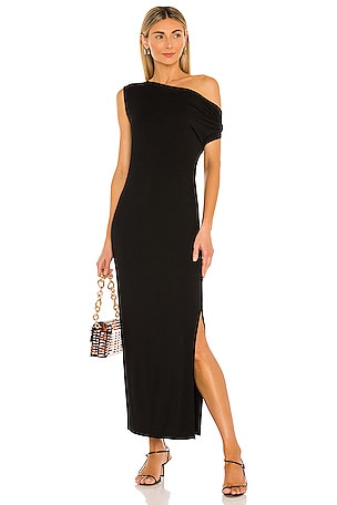 enza costa off shoulder dress Enza Costa Off-Shoulder Dress