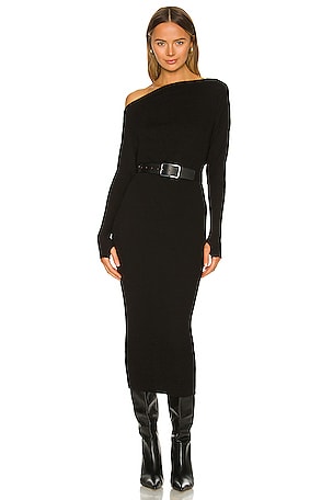 Sweater Knit Slouch DressEnza Costa$295