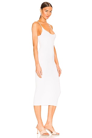 Enza Costa Essential Dress in White