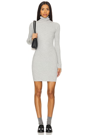 Silk Turtleneck Mini Dress Enza Costa