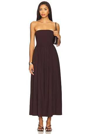 Cotton Resort Strapless Dress Enza Costa