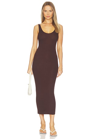 Silk Knit Tank Maxi Dress Enza Costa